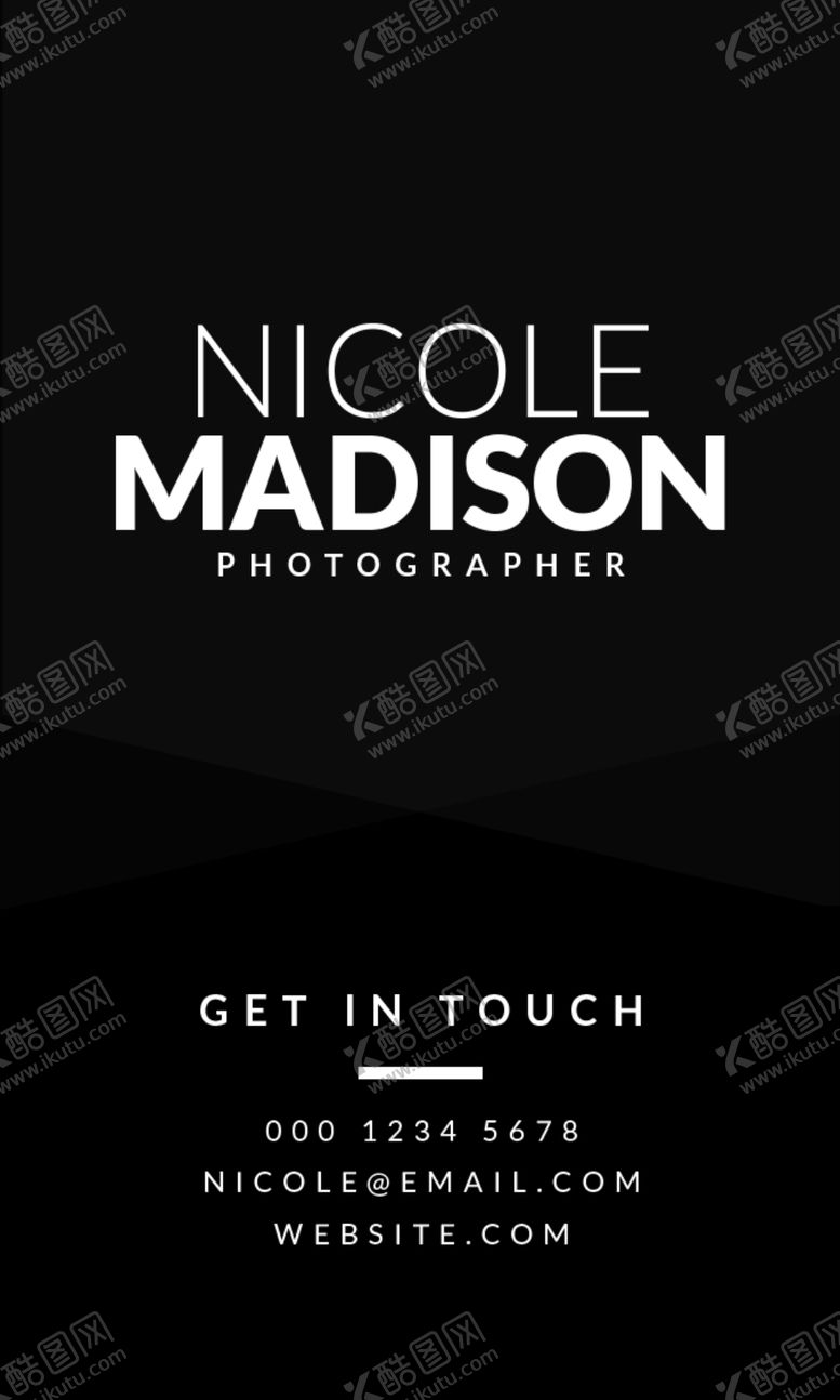 编号：50727609232035134270【酷图网】源文件下载-名片模板图片