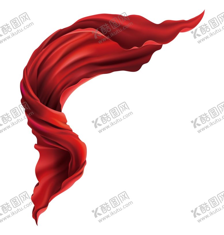 编号：90916302191747018995【酷图网】源文件下载-红色丝绸