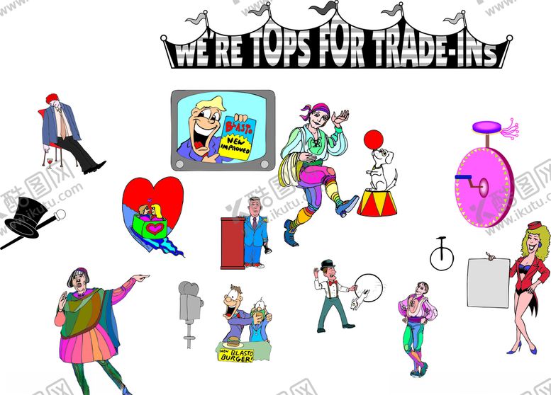 编号：46367310121400075682【酷图网】源文件下载-矢量魔术元素