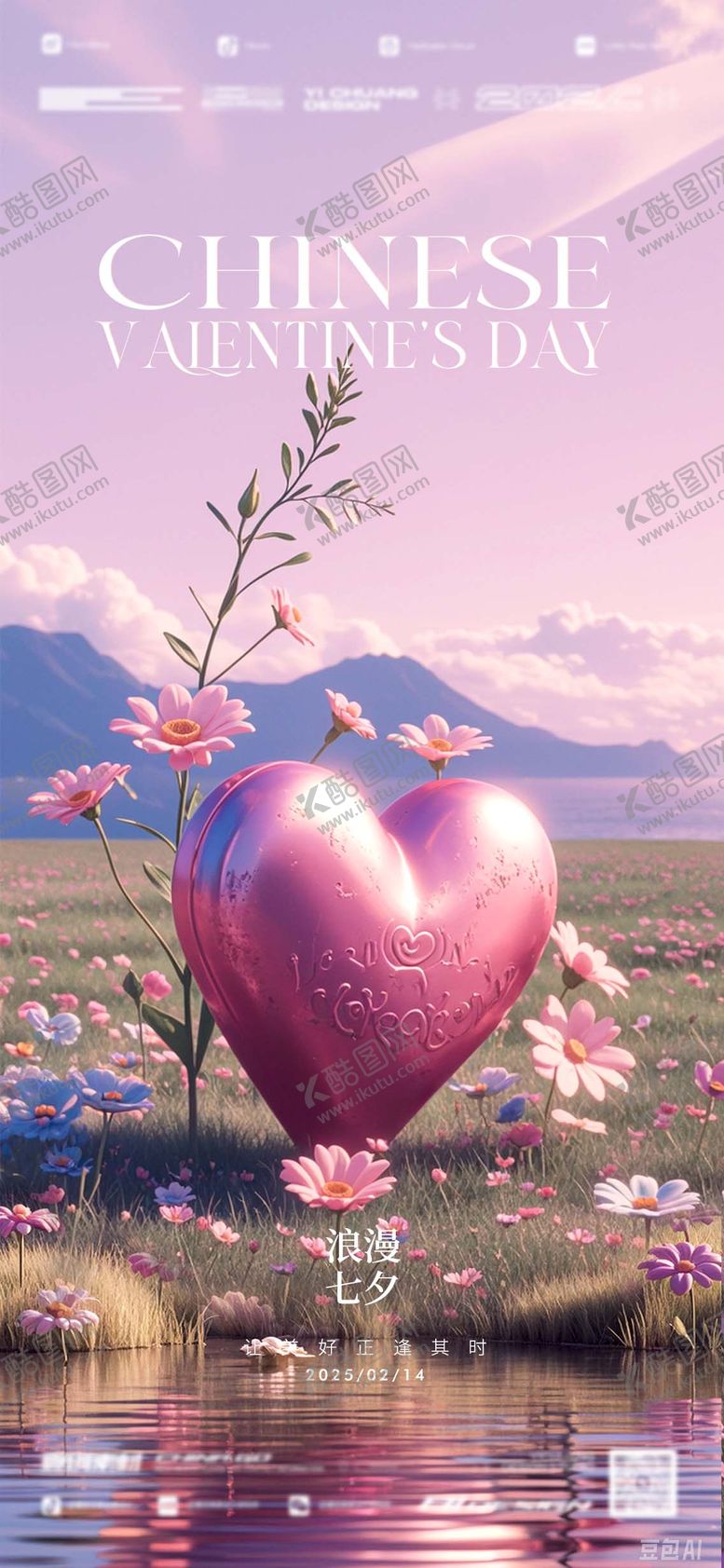 编号：94026905182210301904【酷图网】源文件下载-七夕海报情人节520