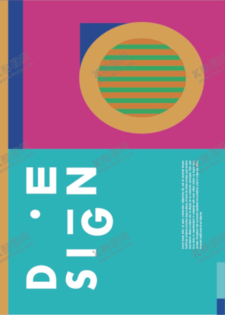 编号：65407710071401432032【酷图网】源文件下载-几何拼接创意海报图案