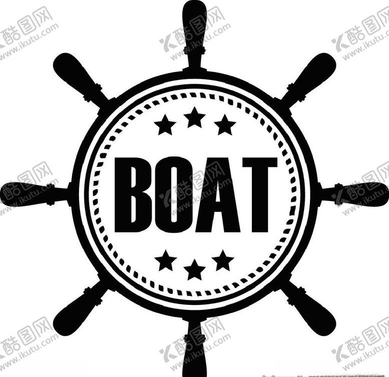 编号：56740803311600001785【酷图网】源文件下载-矢量船舵