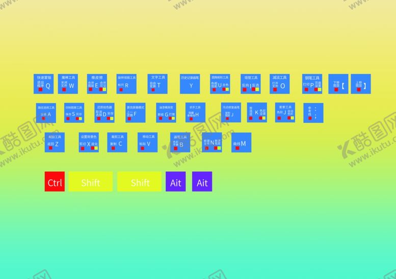 编号：13173409250105447850【酷图网】源文件下载-PS快捷键键盘快捷键PS