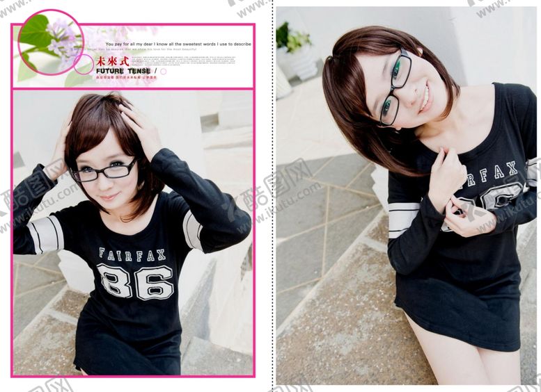 编号：92617309291247491562【酷图网】源文件下载-致青春少女时代相册PSD模板