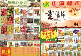 浓情重阳节DM单