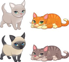 猫卡通