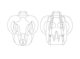 羊头背包设计