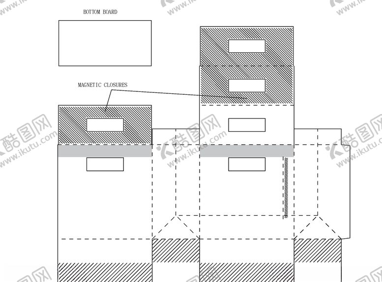 编号：27056105151900367327【酷图网】源文件下载-异型包装展开平面