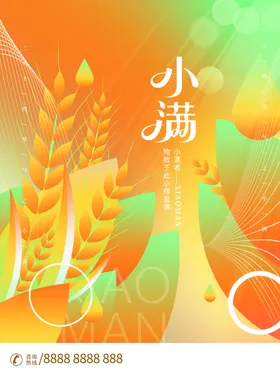 小满广告24节气传统节气