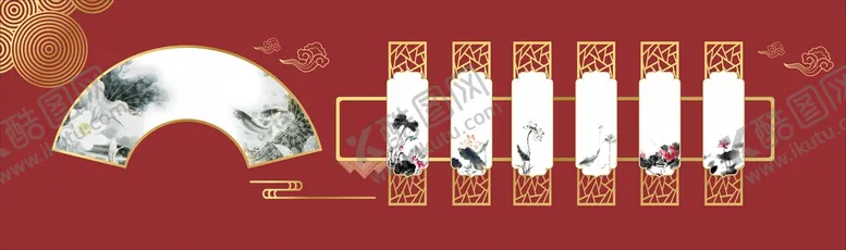 编号：96904312291828558925【酷图网】源文件下载-党建文化墙 