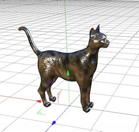 C4D模型猫