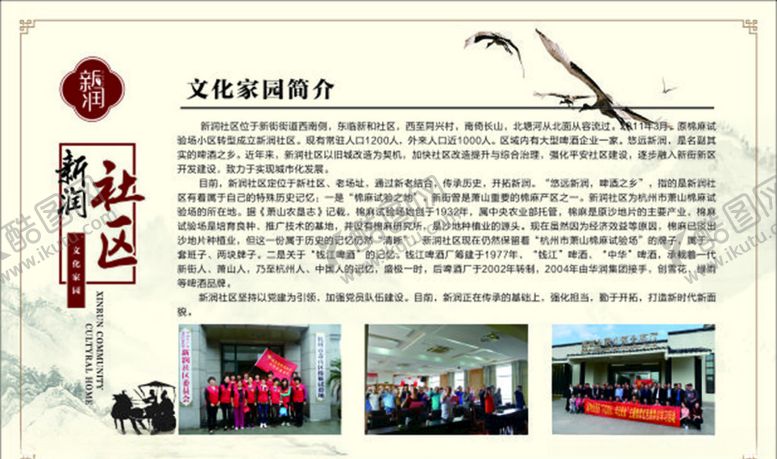 编号：88946605150048416756【酷图网】源文件下载-社区展板模板