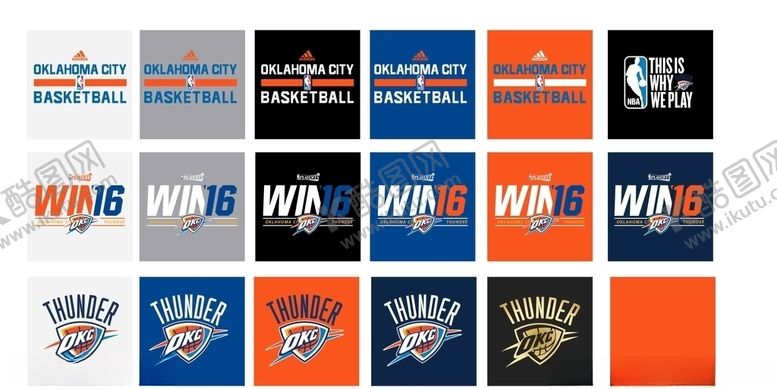 编号：77977707140245045172【酷图网】源文件下载-NBA雷霆冠军T恤图案