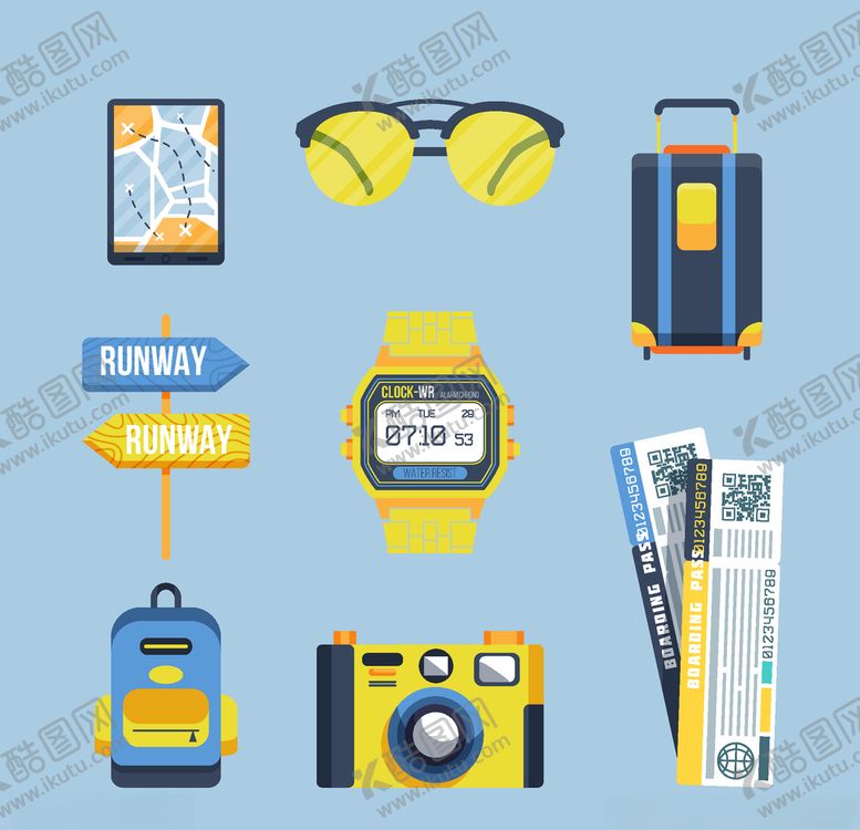 编号：73517110070846135442【酷图网】源文件下载-旅行元素