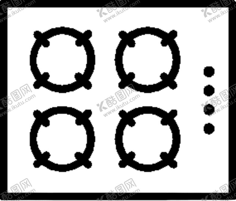 编号：40785709300301278759【酷图网】源文件下载-矢量线稿灶台