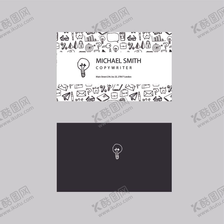 编号：91292605160150138257【酷图网】源文件下载-高端名片