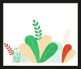 手绘花卉花朵素材素材