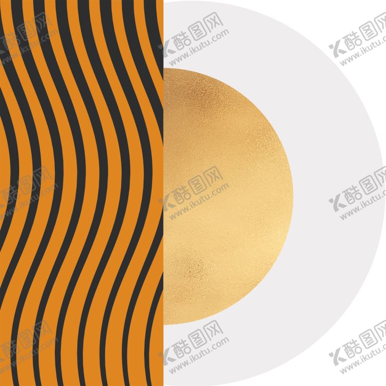 编号：28830501170353472880【酷图网】源文件下载-水彩几何圆形挂画装饰画