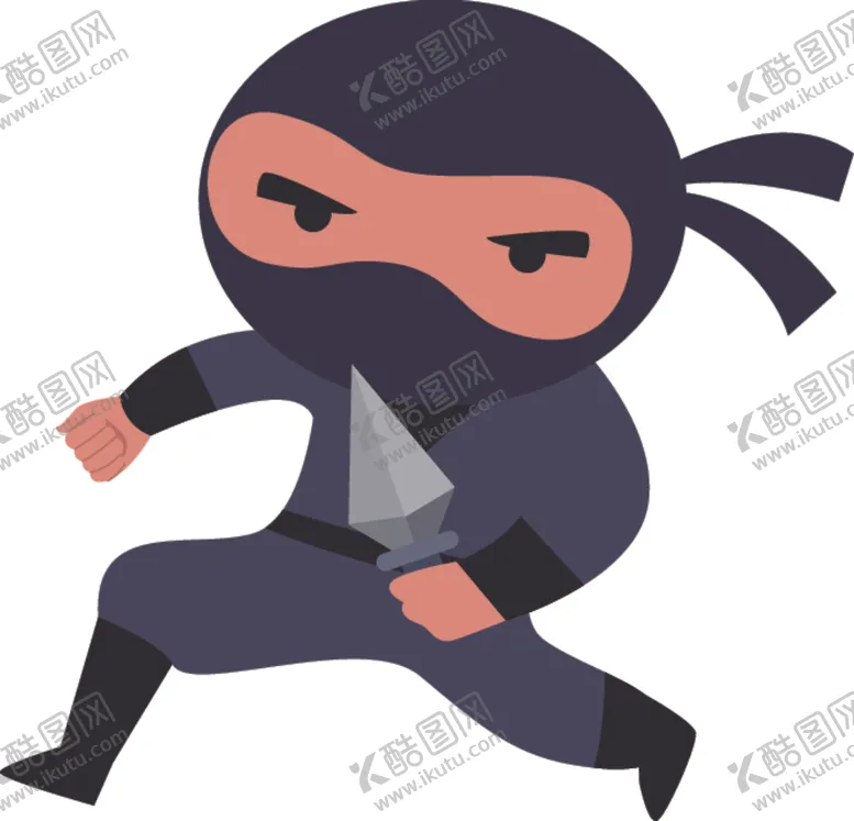 编号：36367103262119039838【酷图网】源文件下载-卡通忍者