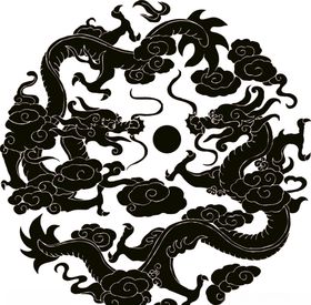 古典龙纹