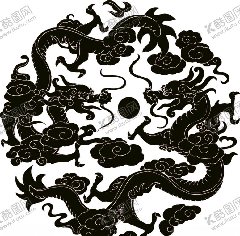 编号：67467707040001205917【酷图网】源文件下载-古典龙纹