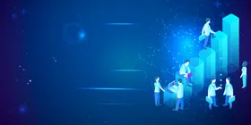 企业文化背景公司墙时尚商务