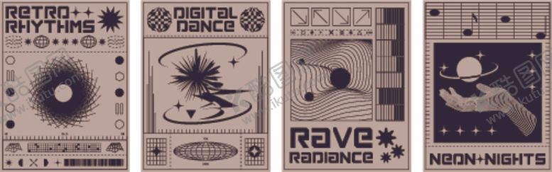 编号：82274804021555423275【酷图网】源文件下载-复古科幻风格海报设计