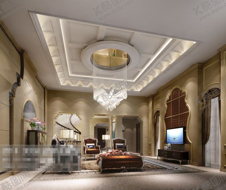 编号：98761109171938058025【酷图网】源文件下载-客厅效果