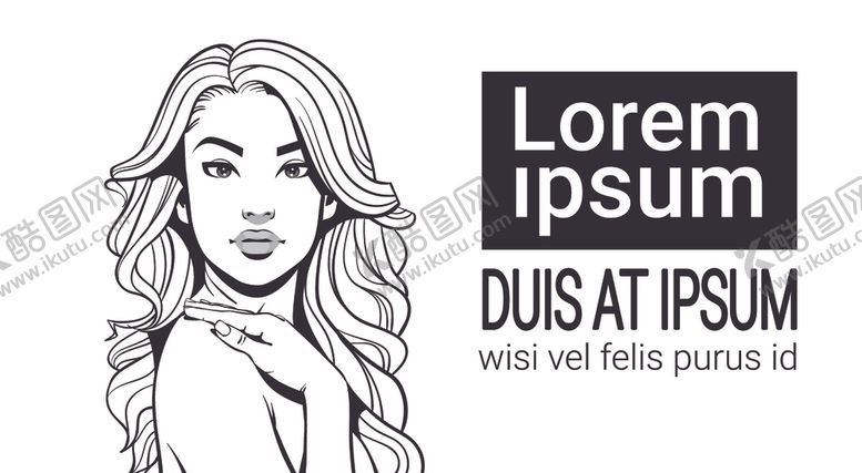 编号：58343209260440491256【酷图网】源文件下载-女性插画