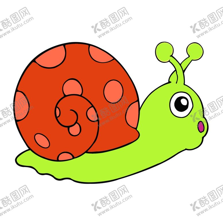 编号：84045312230047534743【酷图网】源文件下载-卡通蜗牛