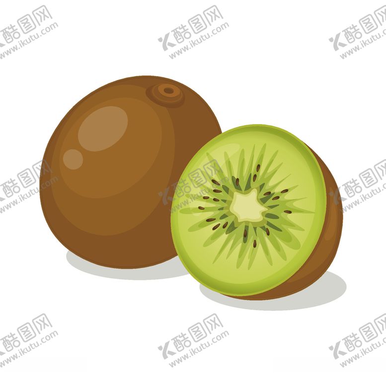 编号：94342505061135112966【酷图网】源文件下载-矢量卡通猕猴桃