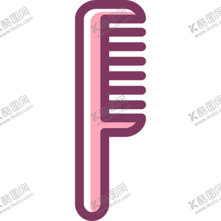 编号：13570605030157581860【酷图网】源文件下载-梳子