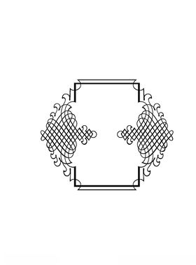 欧式花纹