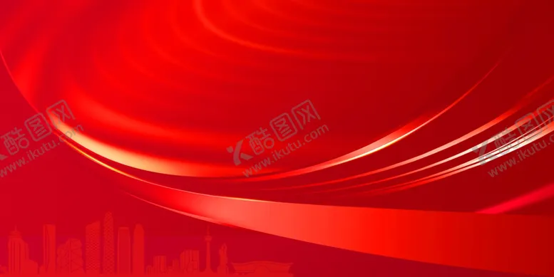 编号：30240802031945123180【酷图网】源文件下载-红色主背景