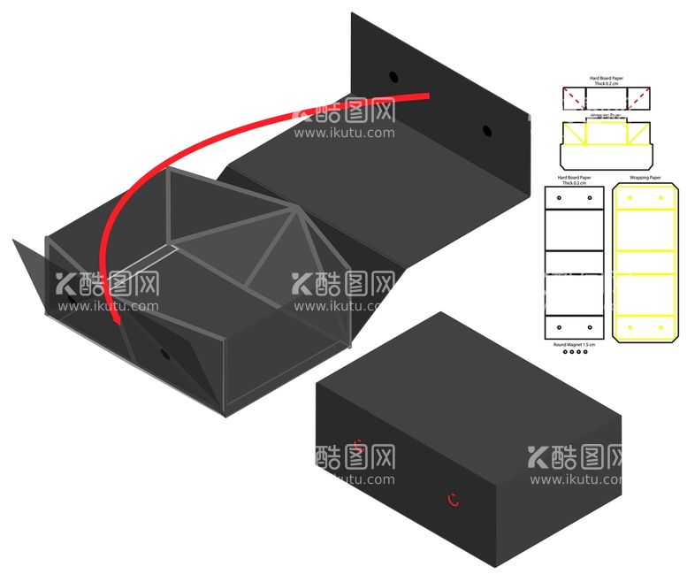 编号：52017909182016391543【酷图网】源文件下载-包装盒刀模