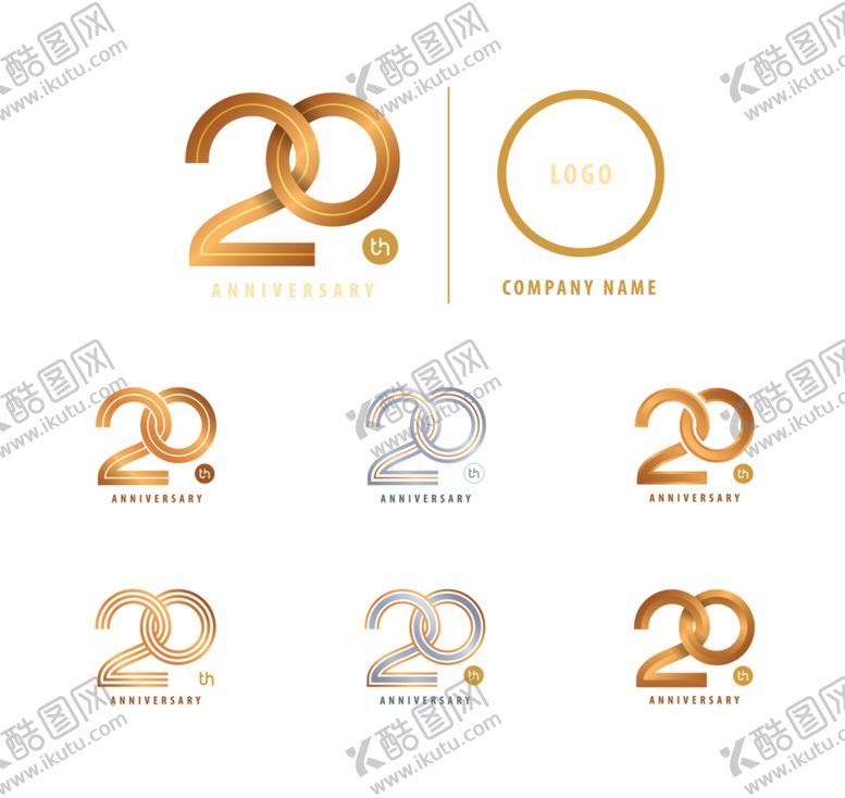 编号：36847812301929351064【酷图网】源文件下载-免抠周年数字PNG