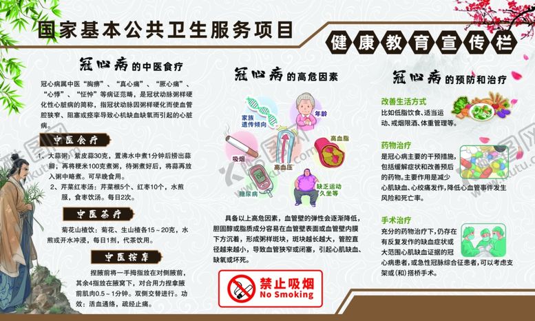 编号：98739110020823025343【酷图网】源文件下载-健康教育宣传栏