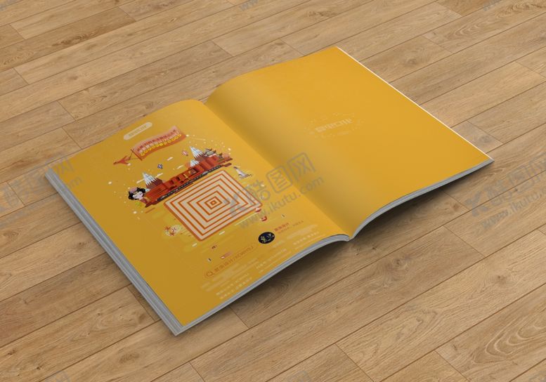 编号：19044809250704492955【酷图网】源文件下载-画册样机