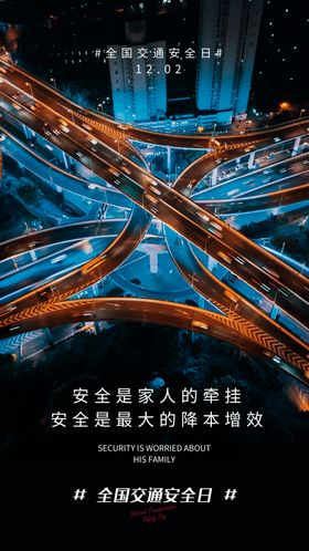 安全交通日海报