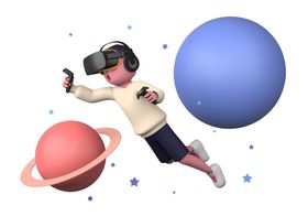 VR虚拟现实主题海报