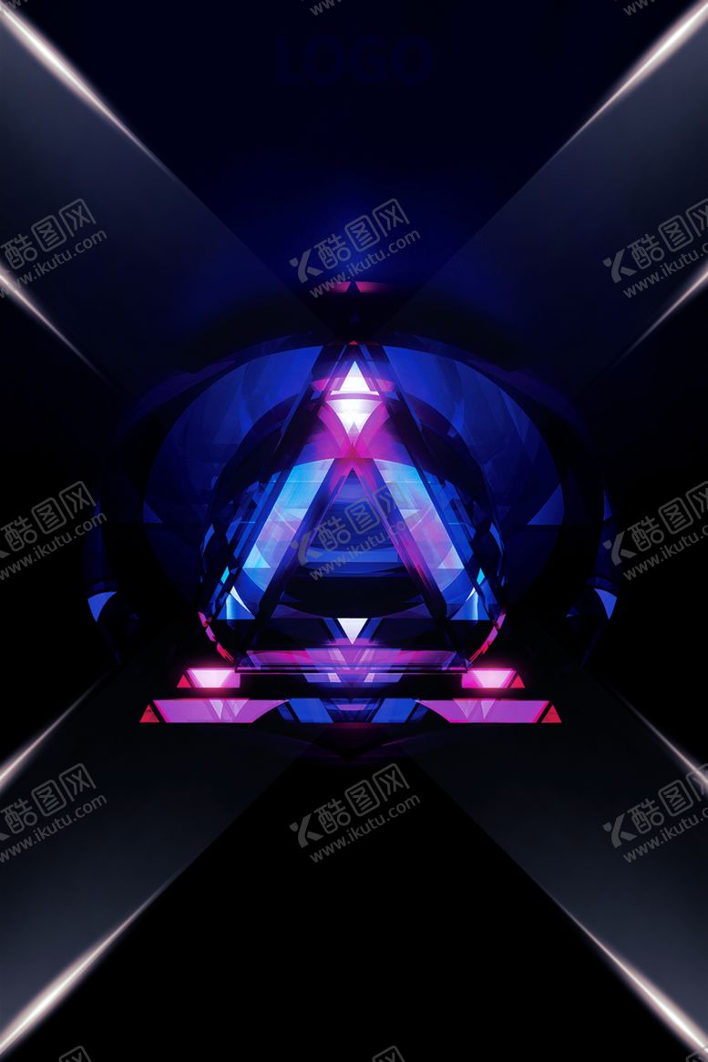 编号：55462706170741118620【酷图网】源文件下载-科技海报背景