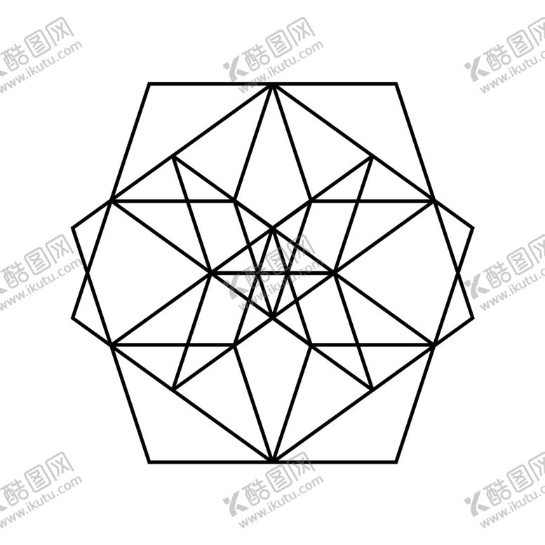 编号：73942307060154051608【酷图网】源文件下载-抽象几何图案