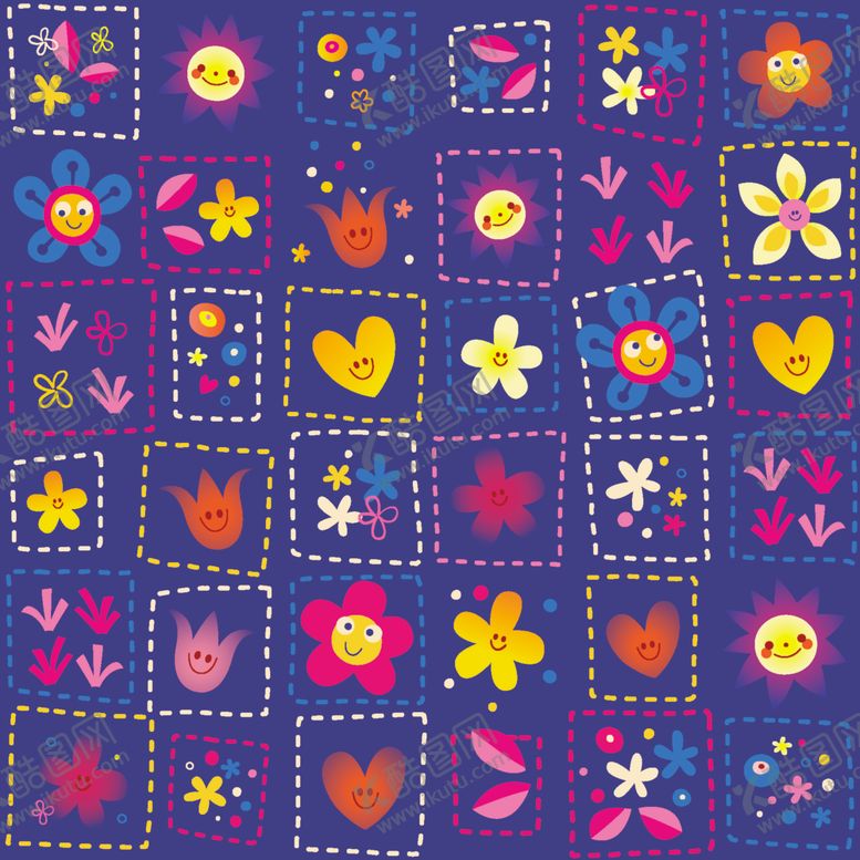 编号：28947711021408361556【酷图网】源文件下载-碎花格子