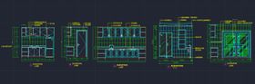 CAD厨卫立面图