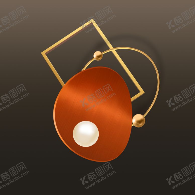 编号：38642701271111528942【酷图网】源文件下载-抽象几何立体图形圆形装饰画