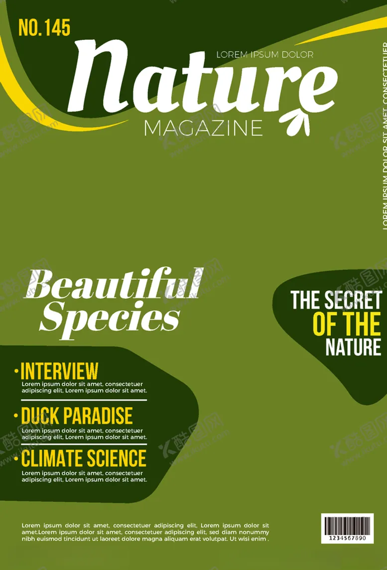 编号：27044509111858064850【酷图网】源文件下载-杂志封面