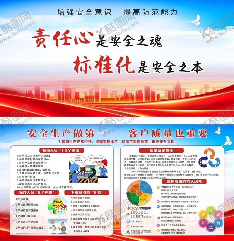 编号：74839802170532109835【酷图网】源文件下载-安全生产展板