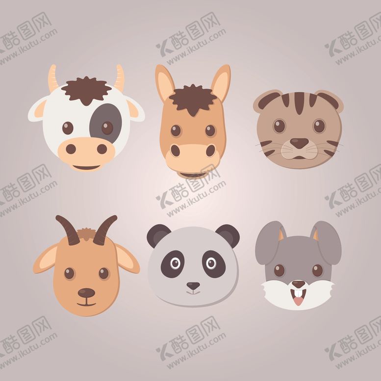 编号：58855110090611448215【酷图网】源文件下载-矢量动物素材