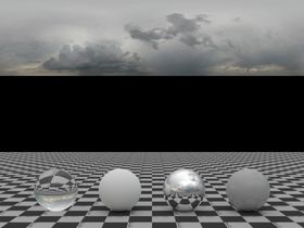 C4D天空贴图HDR贴图