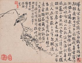 花鸟工笔画图案